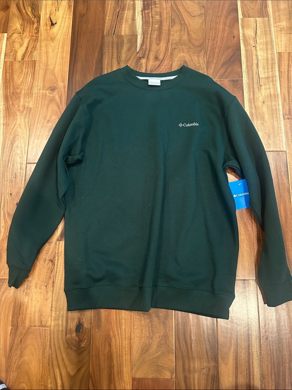 Columbia Men's Dark Green Crewneck Sweatshirt